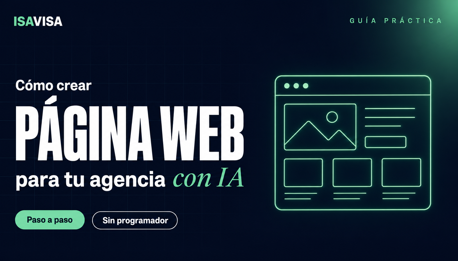 Crea la página web de tu agencia con IA